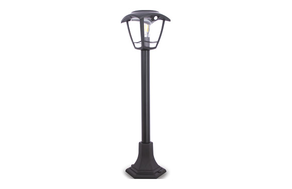 FAROLA SOLAR RETRO NEGRA LED I