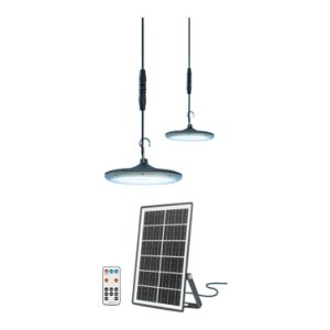 LAMPARA LED SOLAR GLORIA 2 X 5