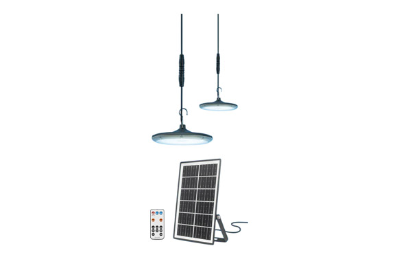 LAMPARA LED SOLAR GLORIA 2 X 5