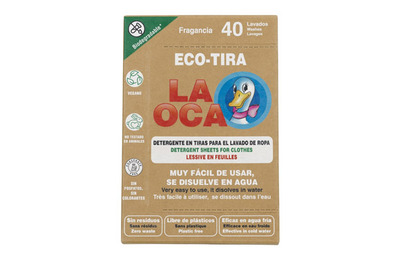 DETERGENTE ECO-TIRAS 40 LAV 17