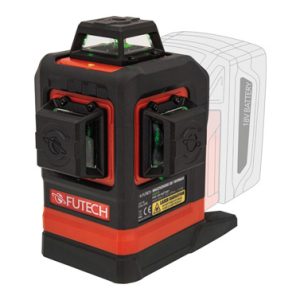 NIVEL LASER VER3D MULTI-BATERI