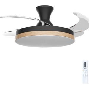 VENTILADOR TECHO ASPAS RETRA.