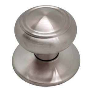 POMO PUERTA FIJO 70MM ARO INOX