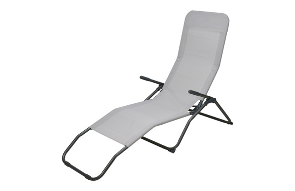TUMBONA ACERO GRIS CLARO
