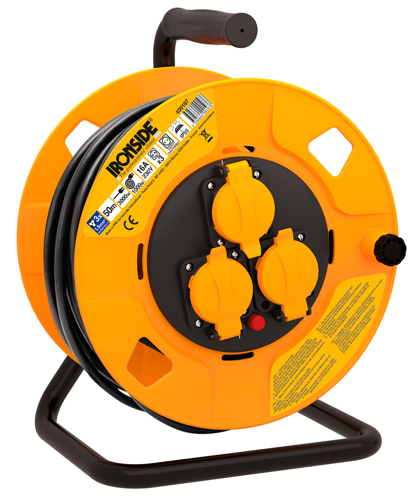 ENROLLACABLE 3T 3X1,5MM2 50MTS