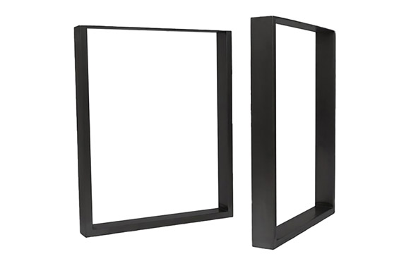 PATA MESA CUAD 710X780MM NEG M