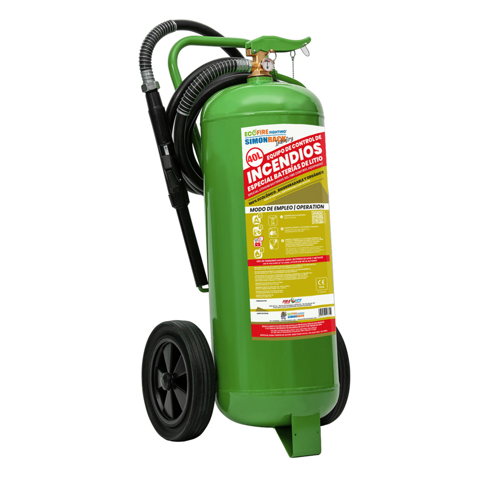 EXTINTOR ECOFIRE CARRO 40L