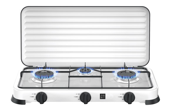 COCINA CAMPING GAS CON TAPA 3