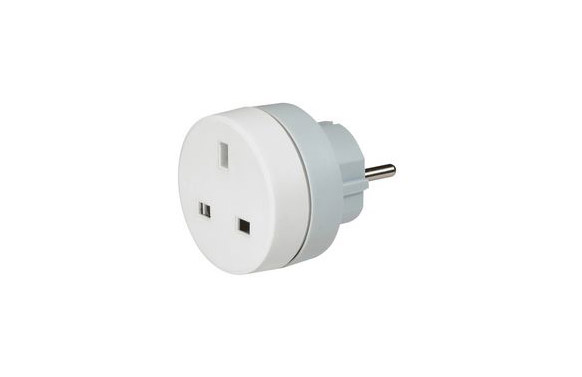 ADAPTADOR ENCHUFE VIAJE 2P+T B