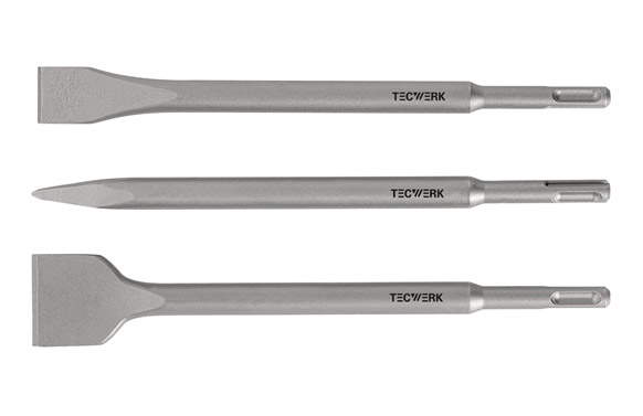 CINCEL+PALA+PUNTERO SDS PLUS 3