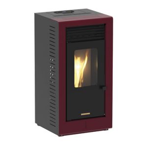 ESTUFA PELLET NEPRA 8KW ROJA 1