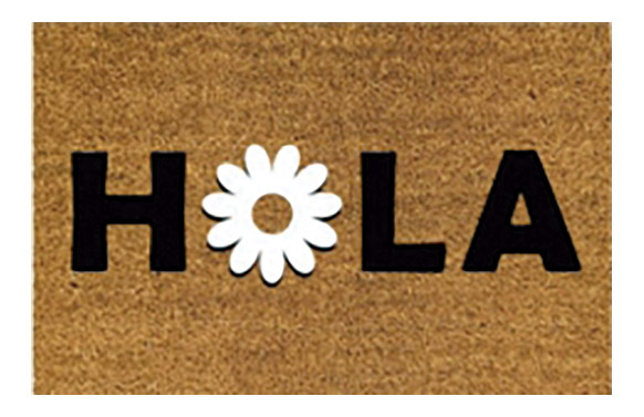 FELPUDO COCO HOLA MARGARITA 40