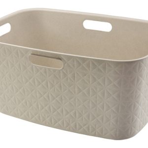 CESTO ROPA L 45L BLANCO TIZA
