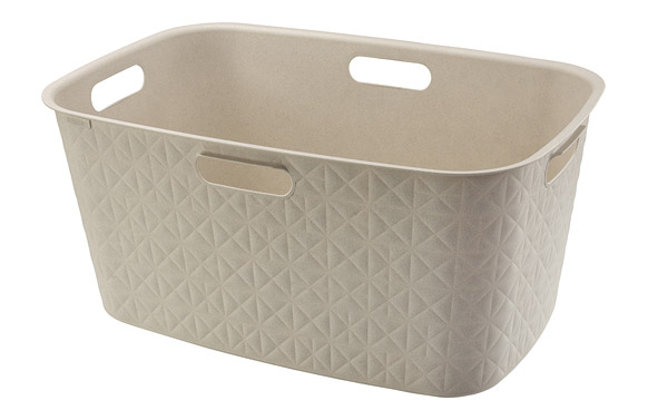 CESTO ROPA L 45L BLANCO TIZA