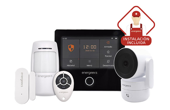 ALARMA WIFI + CAMARA INTERIOR