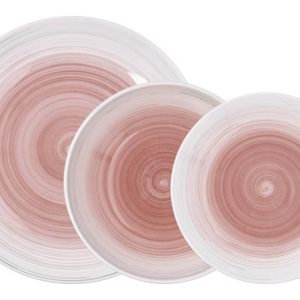 VAJILLA 18 PZAS VELVET ROSE QD