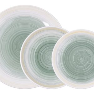 VAJILLA 18 PZAS VELVET LEMON V