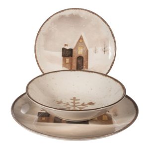 VAJILLA 18 PZAS STONEWARE COUP