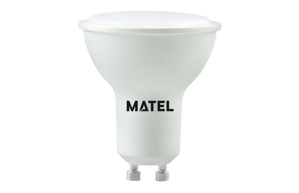 BOMBILLA DICR LED GU10 8W 800L