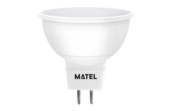 BOMBILLA DICR LED MR16 8W 800L