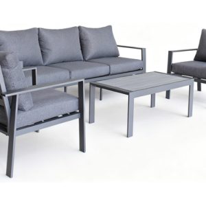 CONJUNTO CAFE ALUMINIO ROMA