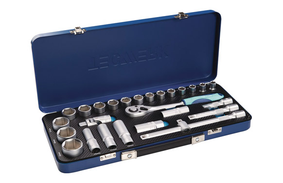 LLAVES VASO HEX 1/2 10-32MM+AC