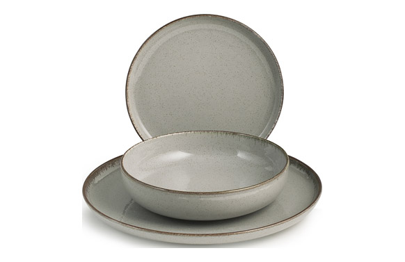 VAJILLA 12 PZAS PORCELANA PEAR