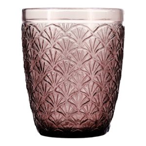 VASO VIDRIO ROSE MOON 6UDS 29
