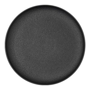 PLATO PORCELANA NEGRO FOSIL LL