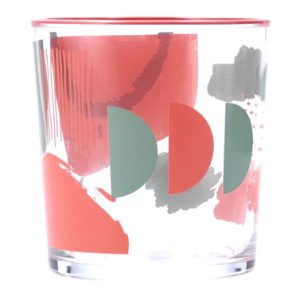 VASO BAJO VIDRIO KALEIDO PACK