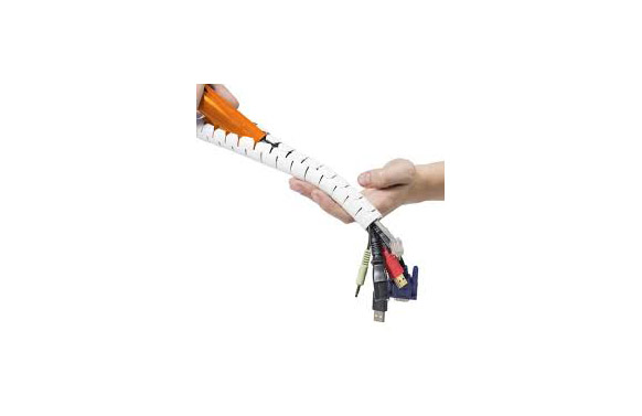 ORGANIZADOR CABLES TUBO ESP 2,