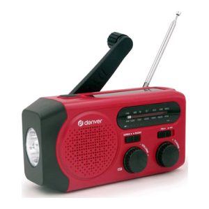 RADIO LINTERNA SOLAR Y DINAMO