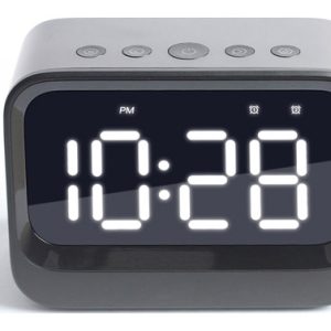 RELOJ DESPERTADOR NEGRO