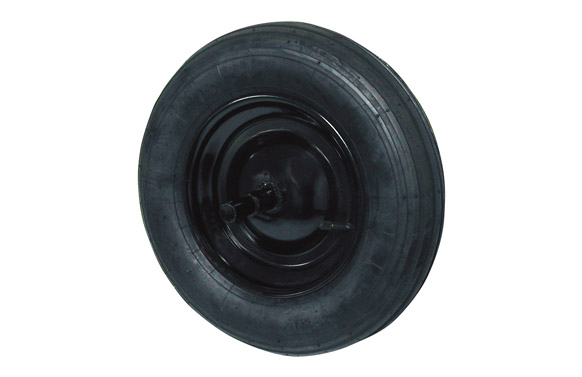 RUEDA CARRET. Ø35CM NEGRA