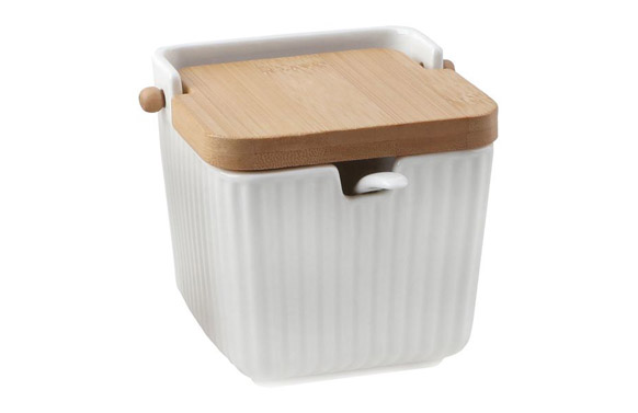 AZUC CERA TAPA BAMBU + CUCHARA