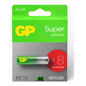 PILA ALCALINA SUPER LR6 AA 8 U