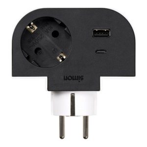 ADAPTADOR GIRATORIO 1 TOMA 30W