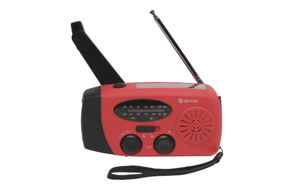 RADIO LINTERNA SOLAR Y DINAMO