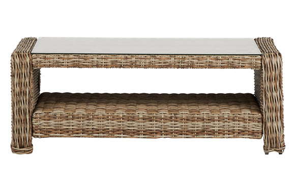 MESA BAJA RATAN NATURAL