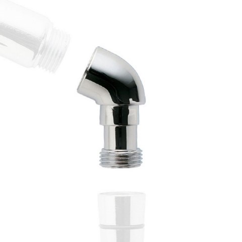 CODO BAÑO MANGO DUCHA CROMO TA