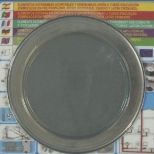 TAPA BOTE SIFONICO EMBELL.INOX