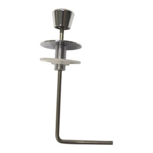 TIRADOR CROMO ANGULAR 114 MM