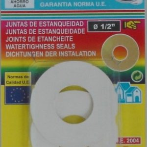 JUNTA PLANA LAVABO 1/2" 2 PZ