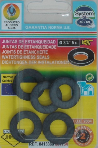 JUNTA PLANA 3/4″ 5 PZ