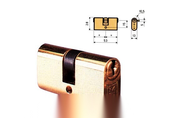 CILINDRO OV 26,5X26,5 LAT