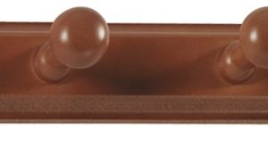 COLGADOR PARED ATORN. NOGAL HE