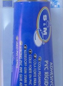 PEGAMENTO PVC RIGIDO 125 GR S&