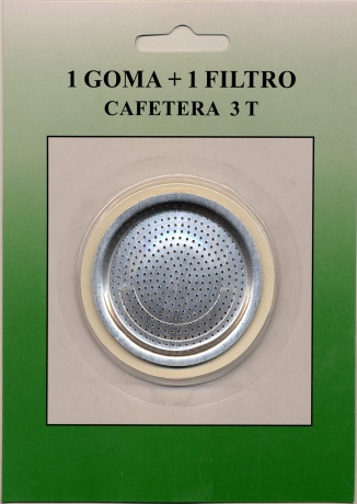 FILTRO + JUNTA CAFETERA 03TZ 5