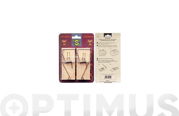 RATONERA TABLA SAUVIC MO 2 PZ