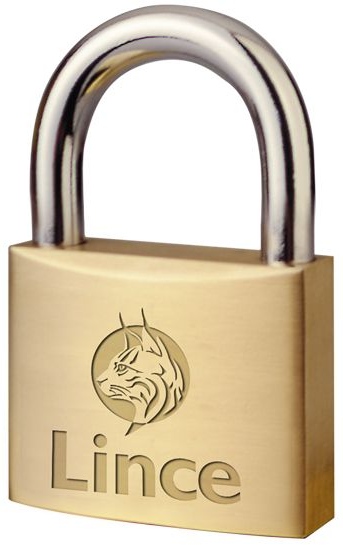 CANDADO A/CORTO 50MM LAT LAT